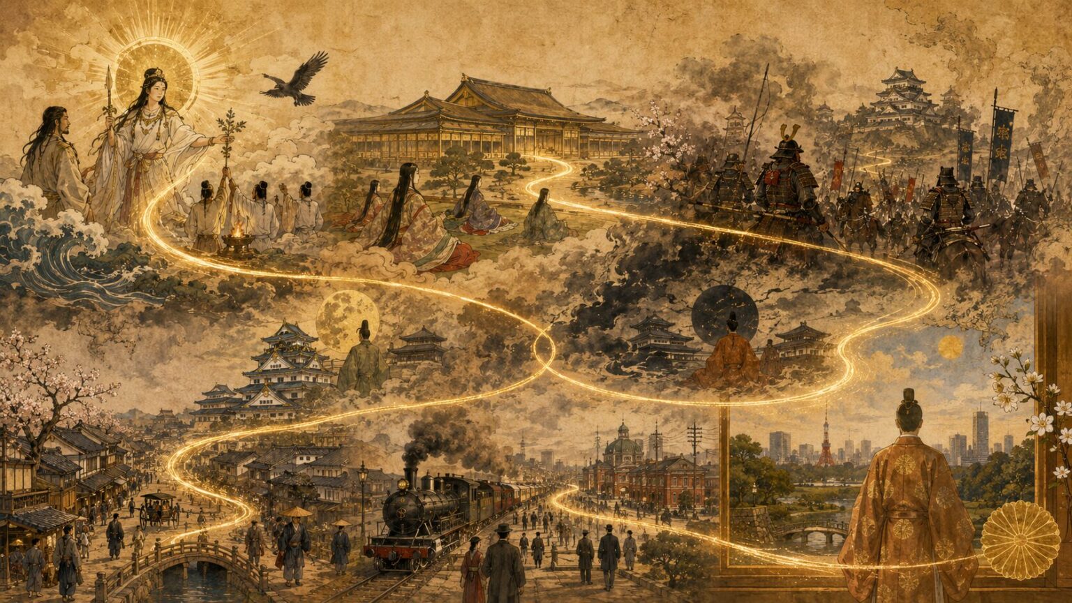 なぜ天皇は日本で続いてきたのか|権力と権威の変遷から読む日本史 | Veritas Lab