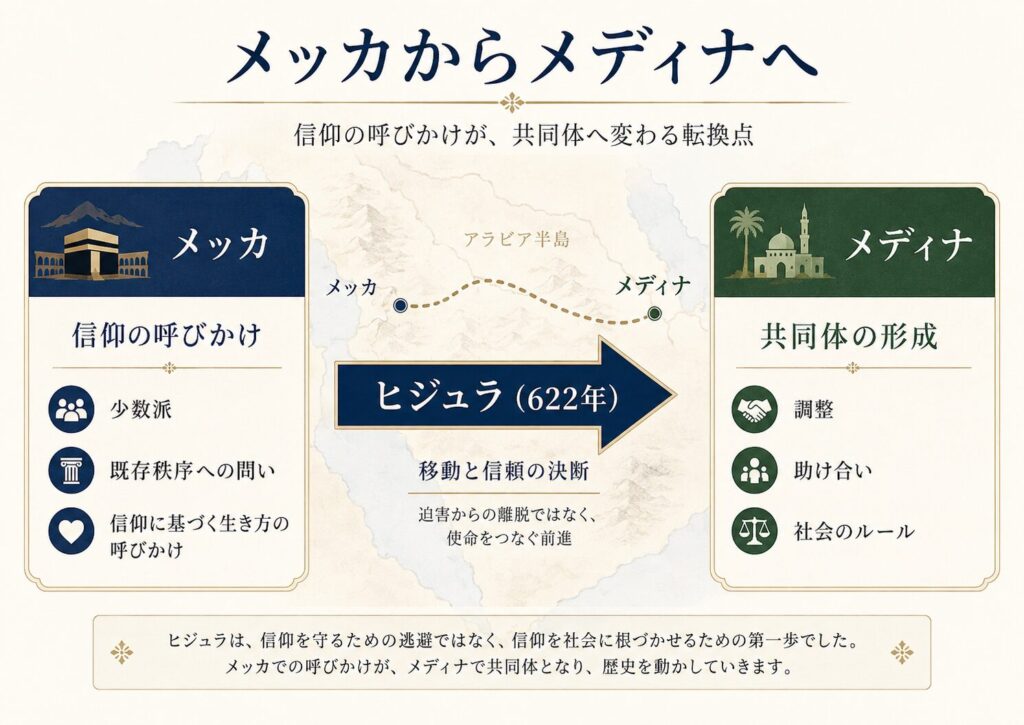 イスラム教はどう生まれたのか｜メッカ・ヒジュラ・スンニ派とシーア派の起源 | Veritas Lab